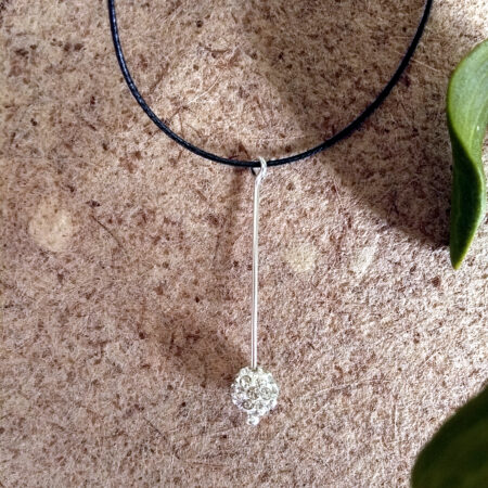 Colgante en Plata de ley con Swarovski Elements, shambala